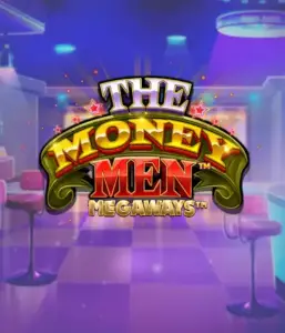 Immerse yourself the thrilling world of The Money Men Megaways game by Pragmatic Play, showcasing a vibrant logo with glittering stars set against a luxurious background. This graphic captures the glamour and excitement of high-stakes gambling with its eye-catching design and colorful ambiance. Perfect for gambling fans craving high-energy gaming. 